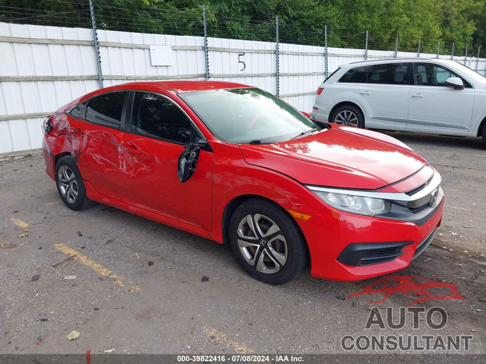 HONDA CIVIC 2016 - 2HGFC2F5XGH527468