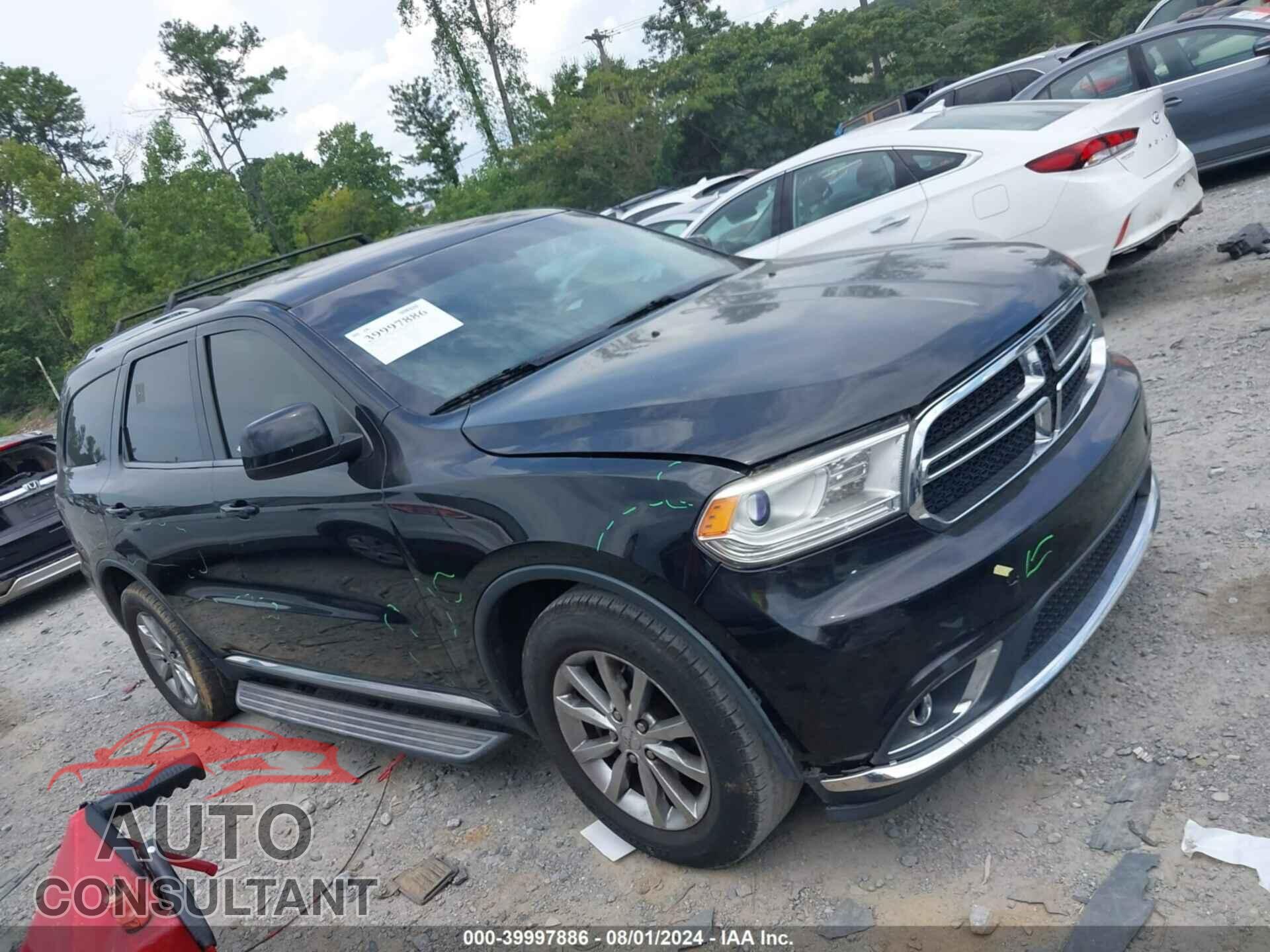 DODGE DURANGO 2016 - 1C4RDHAG3GC374536