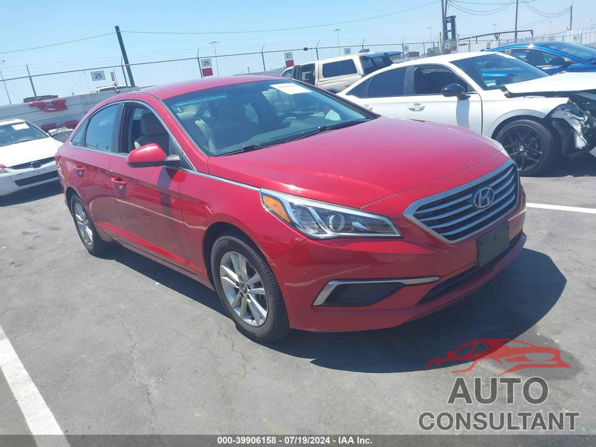 HYUNDAI SONATA 2017 - 5NPE24AF0HH592623