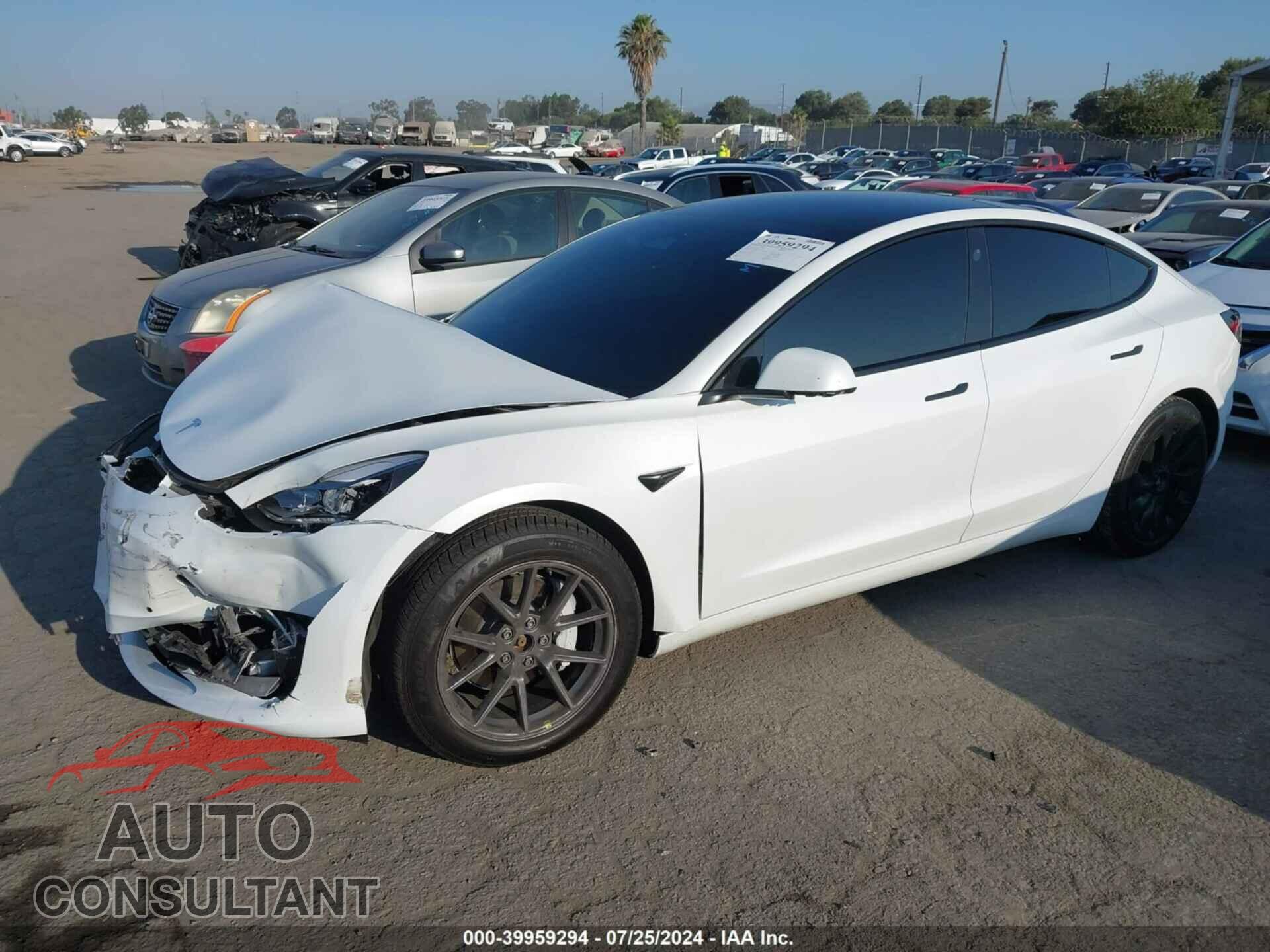 TESLA MODEL 3 2022 - 5YJ3E1EB7NF210831
