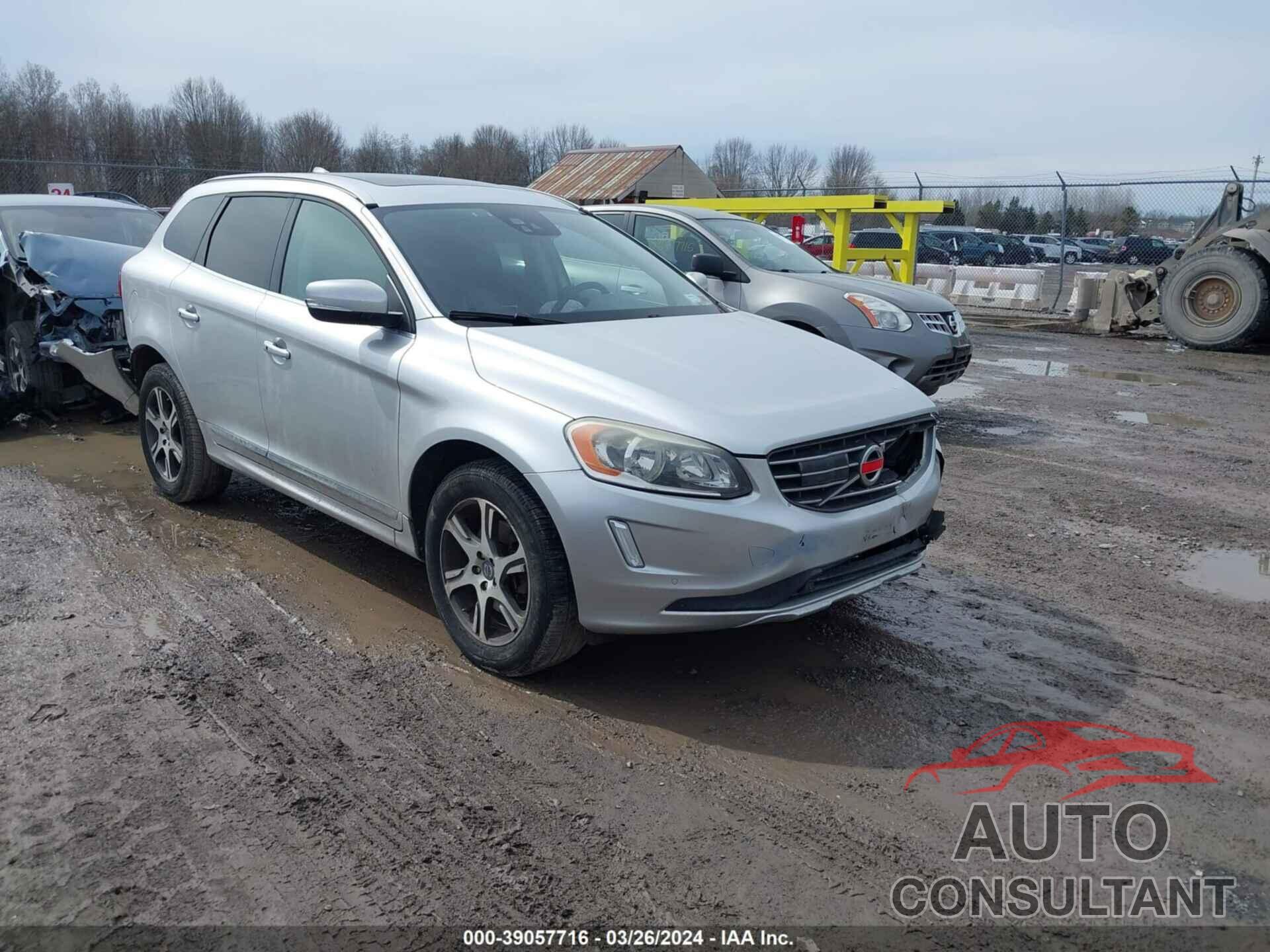 VOLVO XC60 2014 - YV4902DZ5E2507593