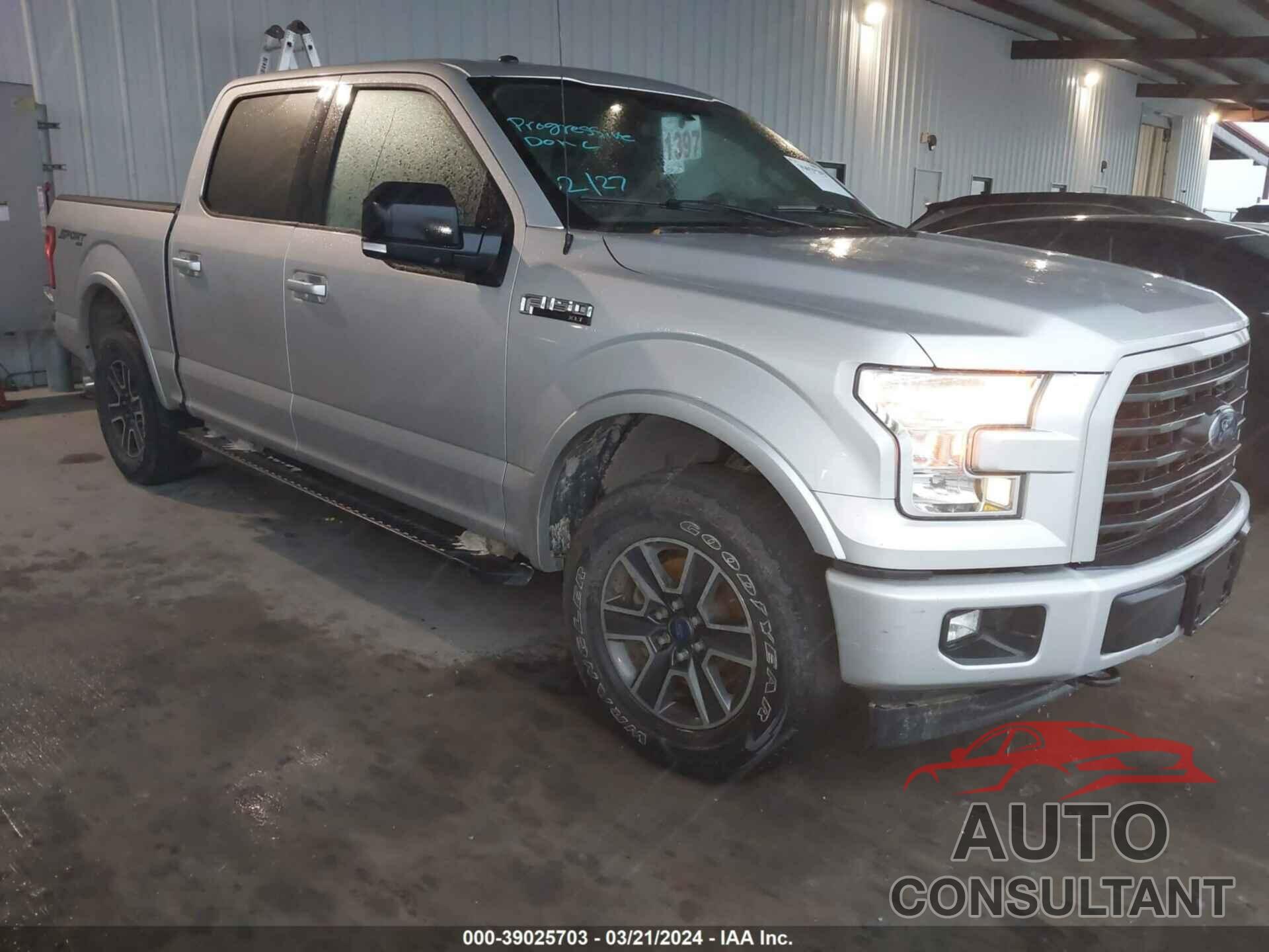 FORD F-150 2017 - 1FTEW1EF4HKD51887