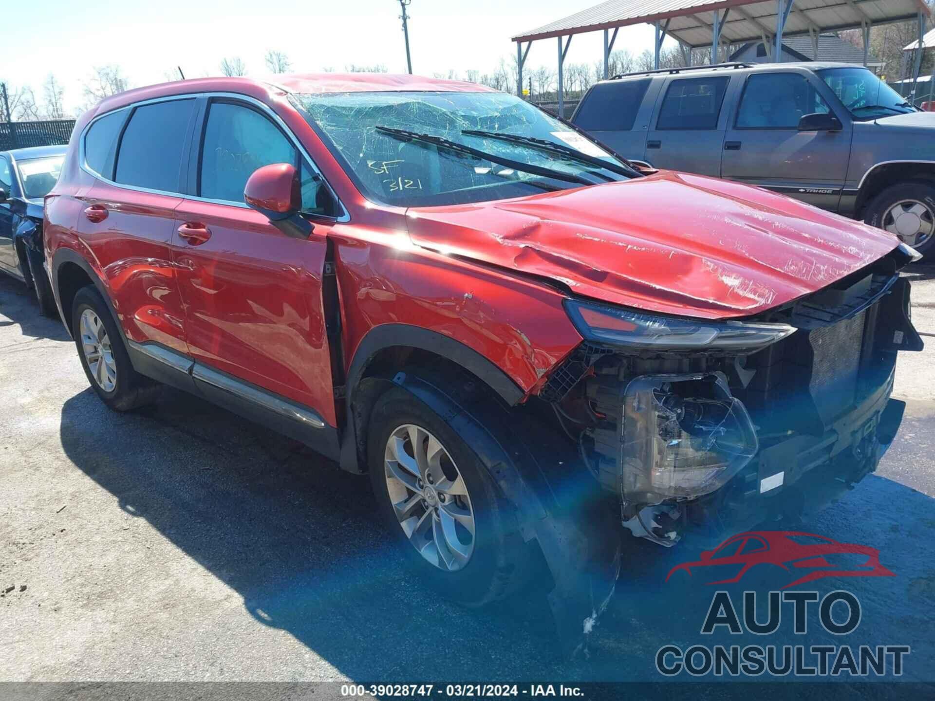 HYUNDAI SANTA FE 2019 - 5NMS2CAD9KH054468