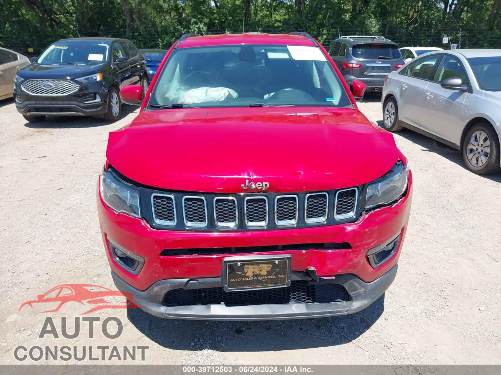 JEEP NEW COMPASS 2017 - 3C4NJDBB7HT656736