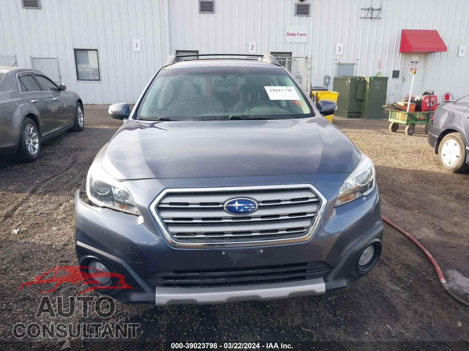 SUBARU OUTBACK 2016 - 4S4BSAJC0G3243507