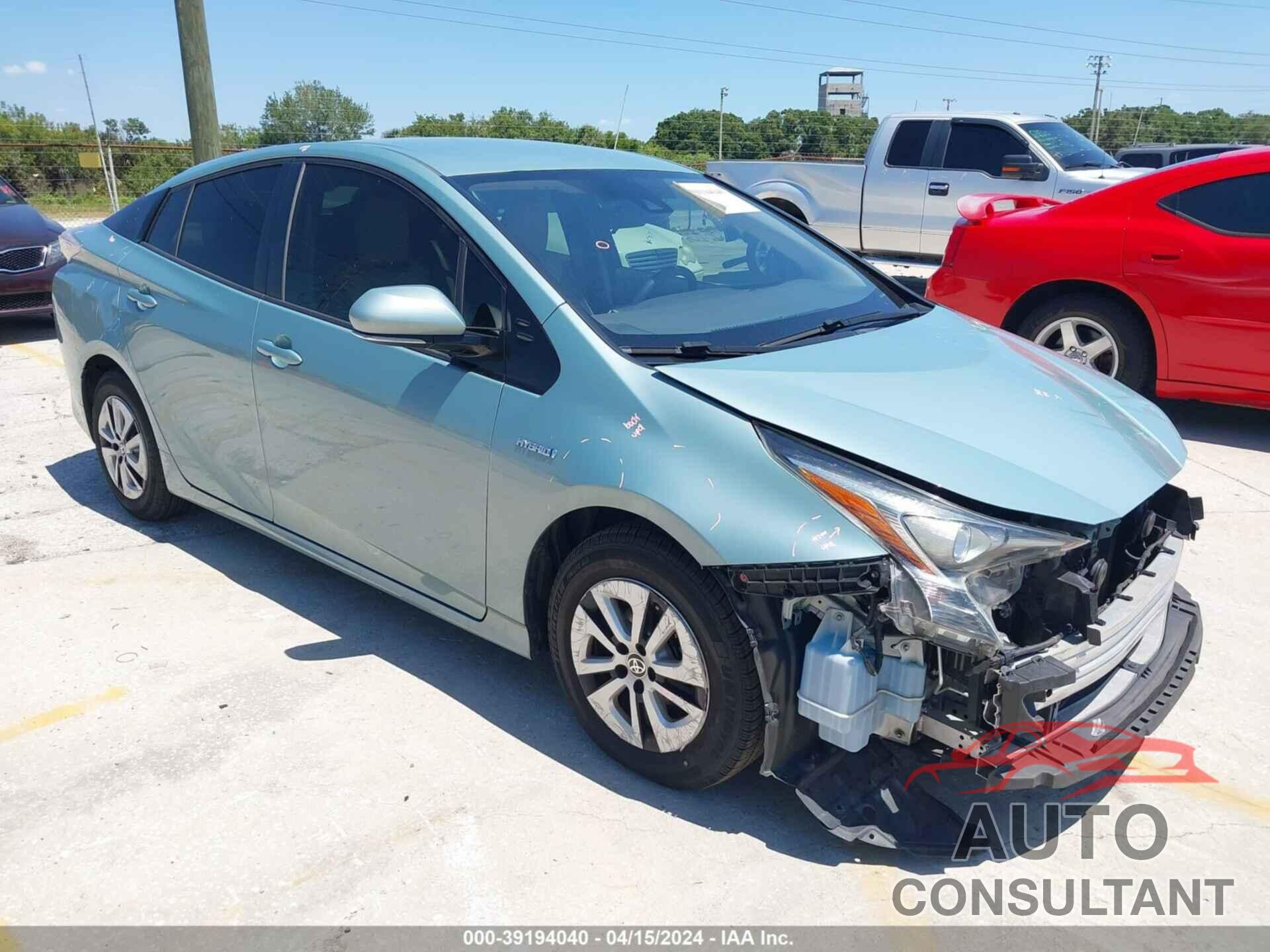 TOYOTA PRIUS 2017 - JTDKARFU1H3042935