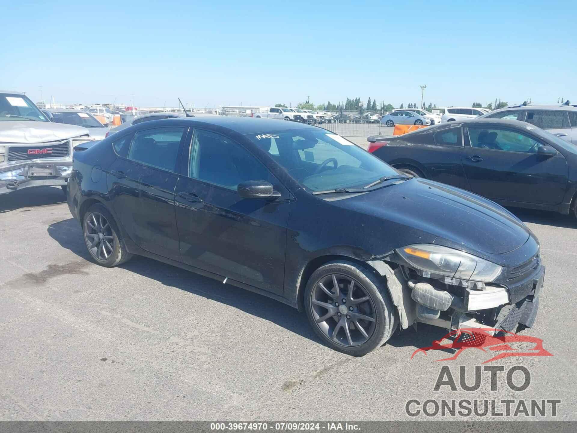 DODGE DART 2016 - 1C3CDFAA4GD529616