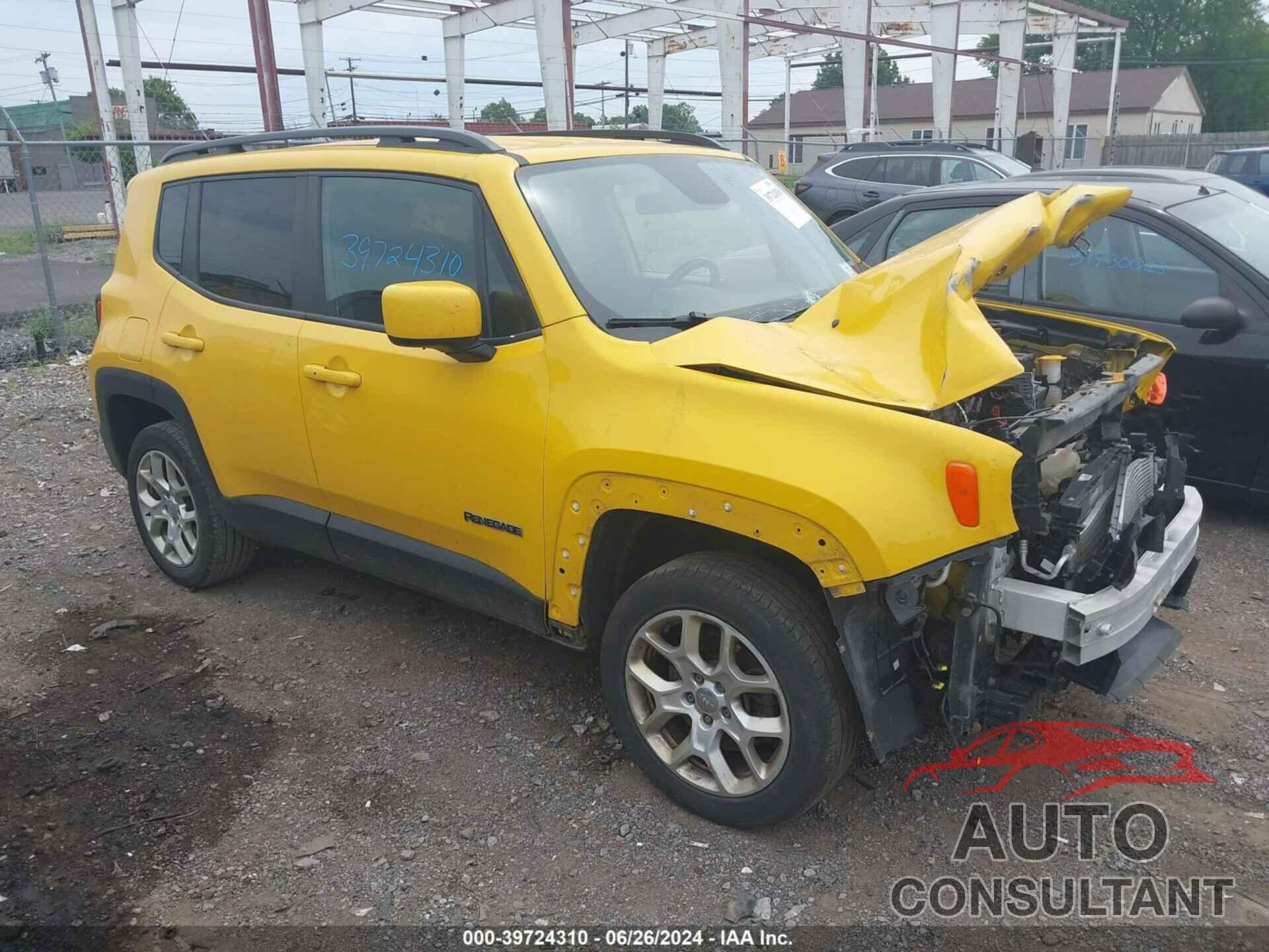 JEEP RENEGADE 2018 - ZACCJBBB4JPH38223