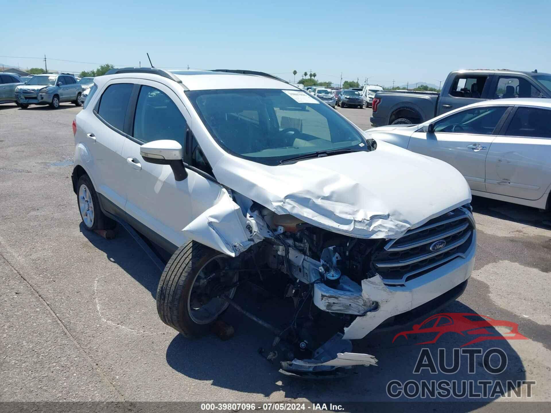 FORD ECOSPORT 2020 - MAJ3S2GE1LC370273