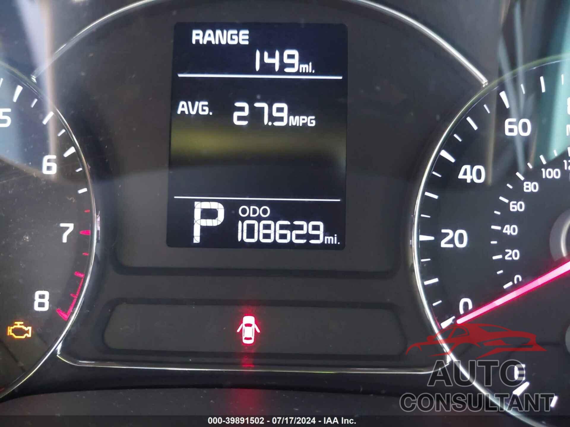 KIA FORTE 2016 - KNAFX4A69G5553319