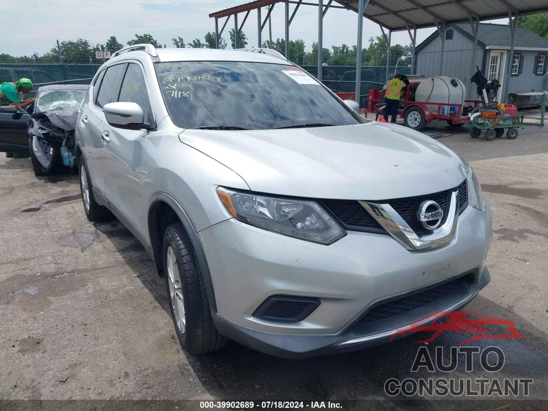 NISSAN ROGUE 2016 - KNMAT2MV8GP694757