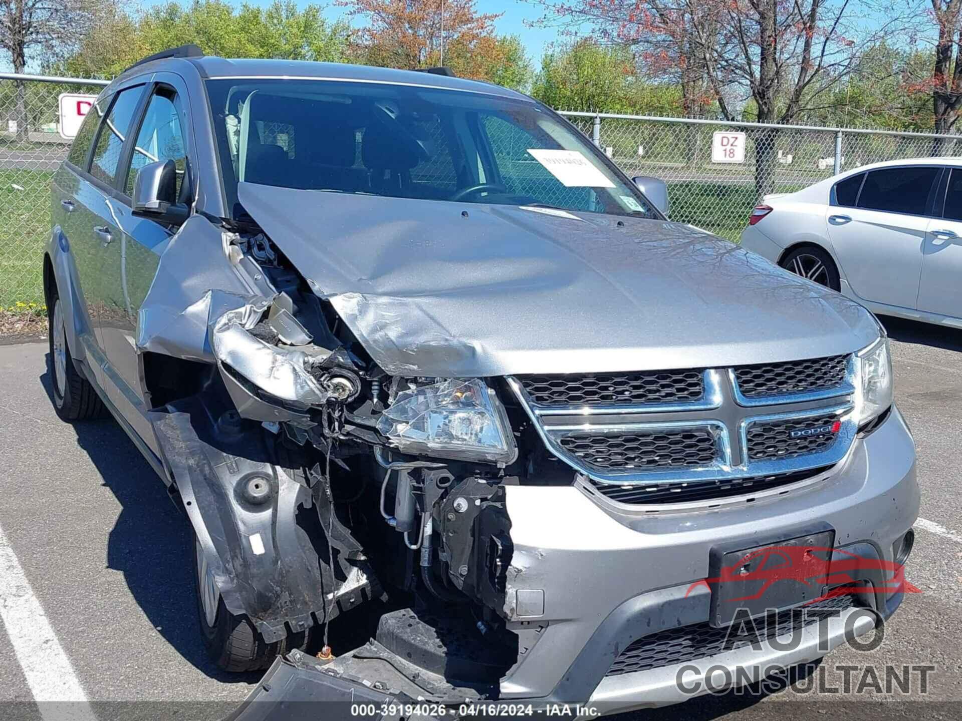 DODGE JOURNEY 2019 - 3C4PDDBG1KT702094