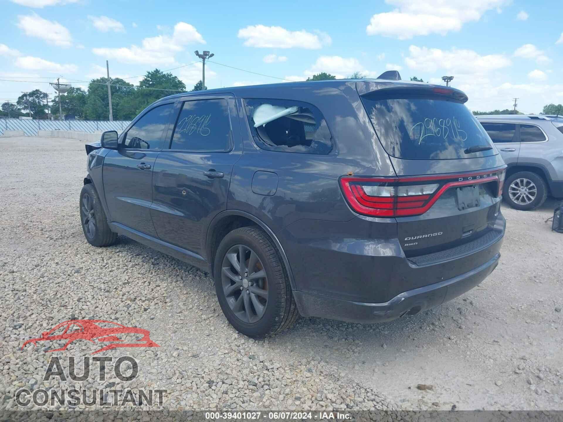 DODGE DURANGO 2017 - 1C4RDJDG7HC796877