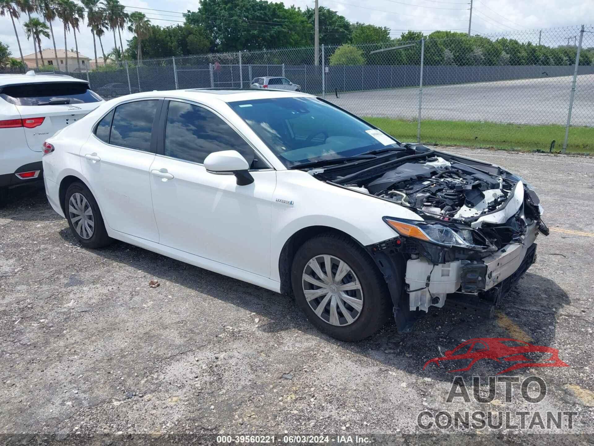 TOYOTA CAMRY 2020 - 4T1E31AK9LU525148