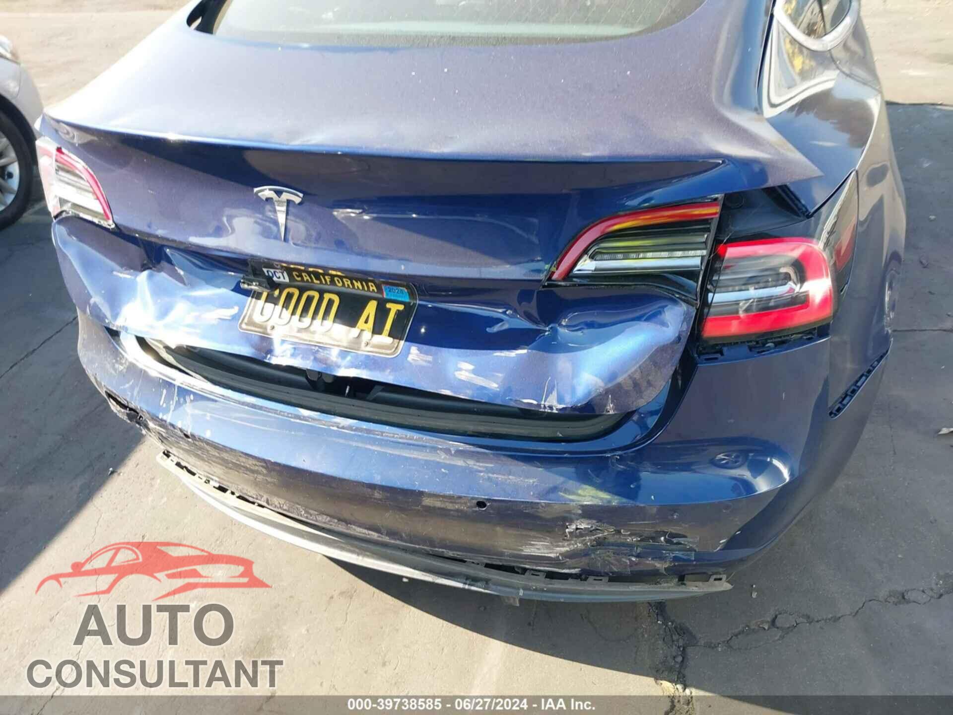 TESLA MODEL 3 2018 - 5YJ3E1EA7JF075965