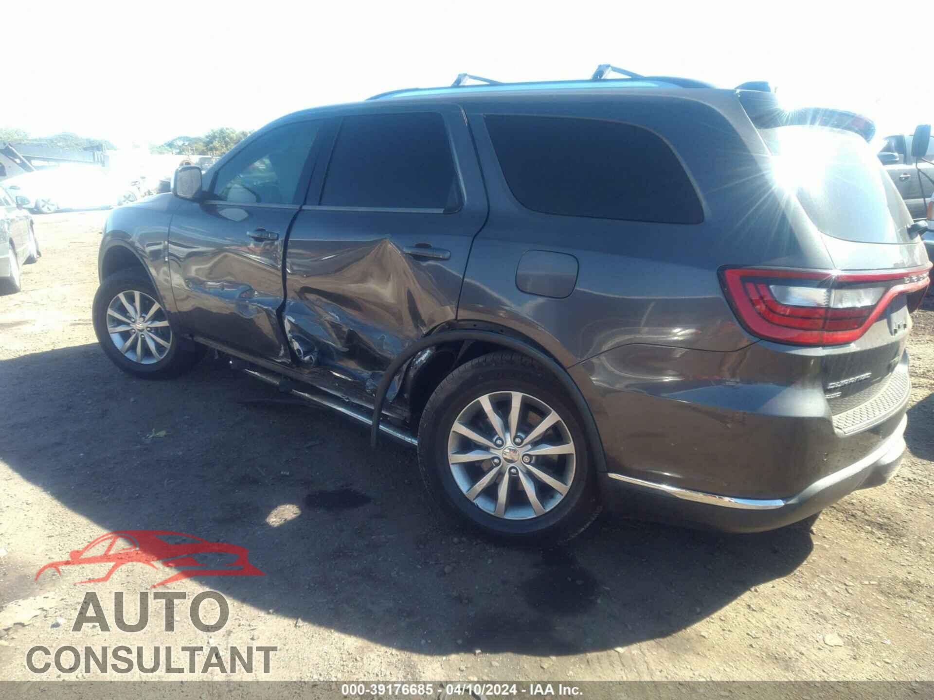 DODGE DURANGO 2017 - 1C4RDJAG0HC623383