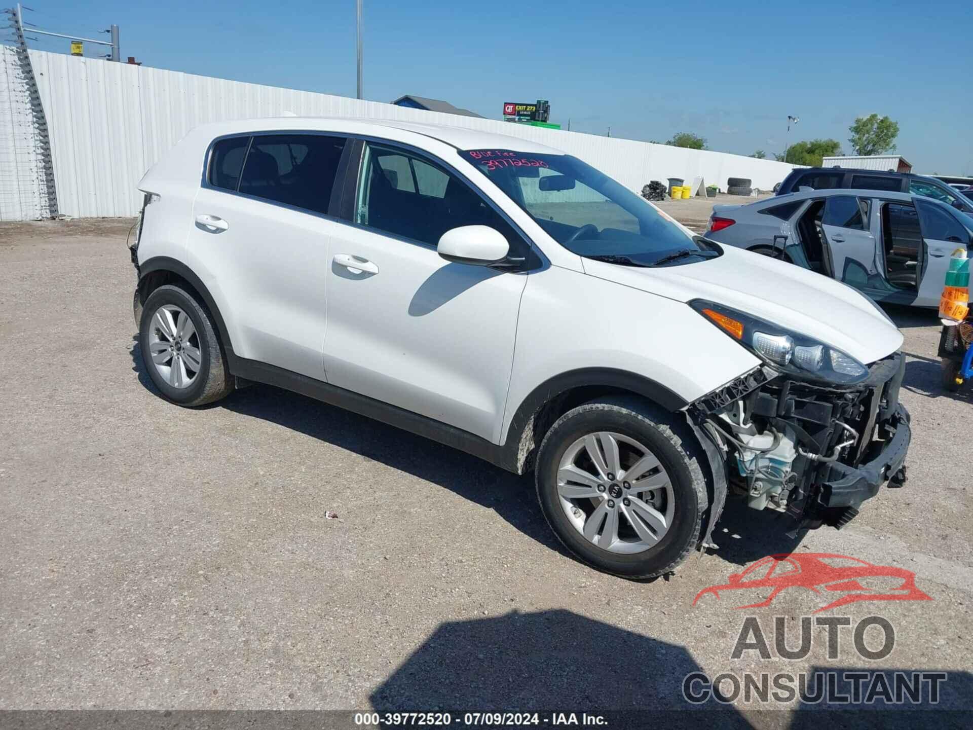 KIA SPORTAGE 2018 - KNDPM3AC2J7485103