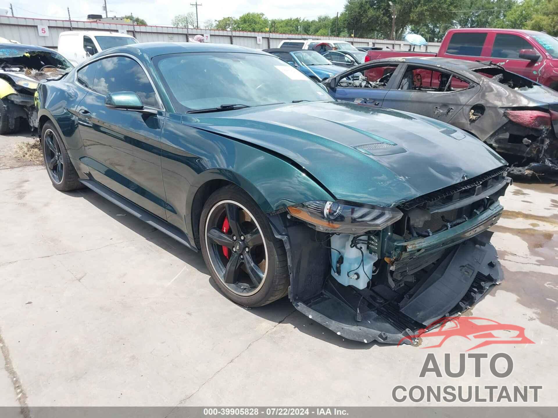 FORD MUSTANG 2019 - 1FA6P8K0XK5505508