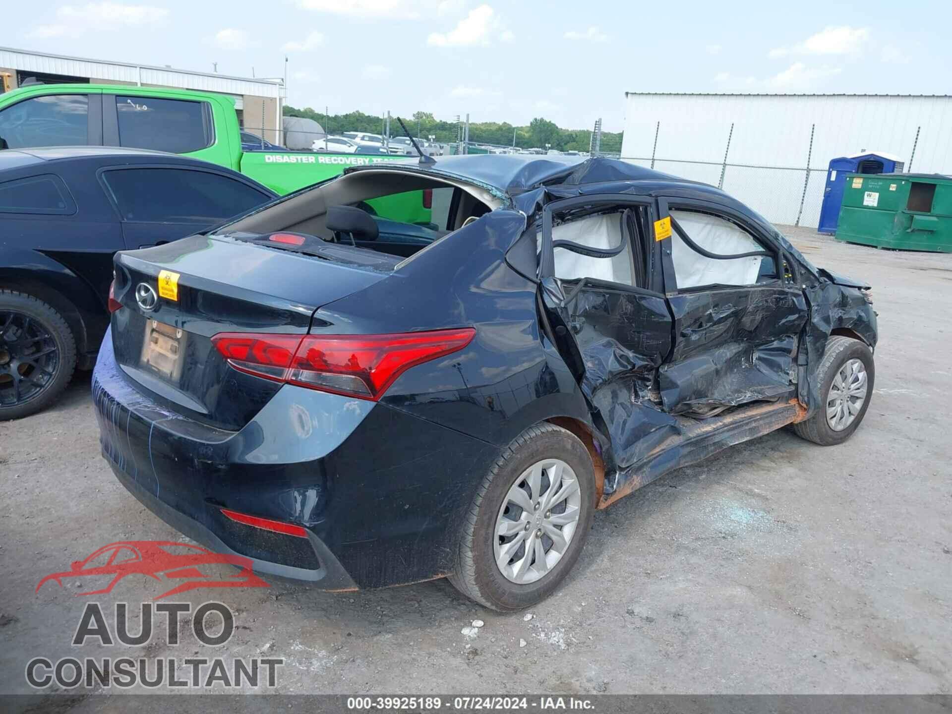HYUNDAI ACCENT 2020 - 3KPC24A67LE122996