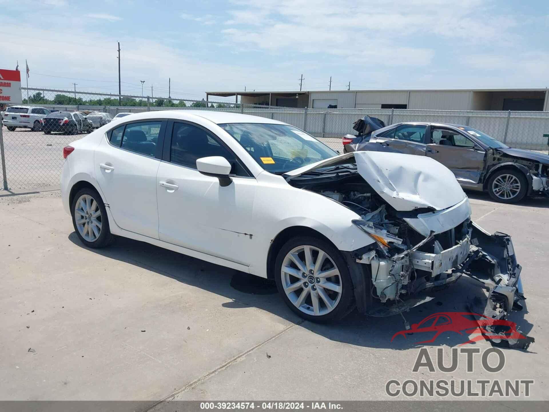 MAZDA MAZDA3 2017 - JM1BN1V73H1106003