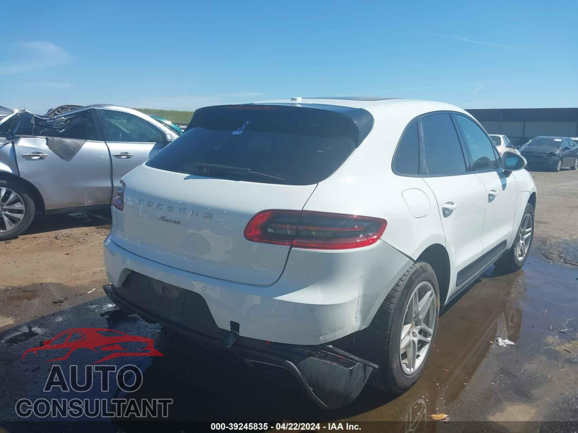 PORSCHE MACAN 2017 - WP1AA2A5XHLB81186