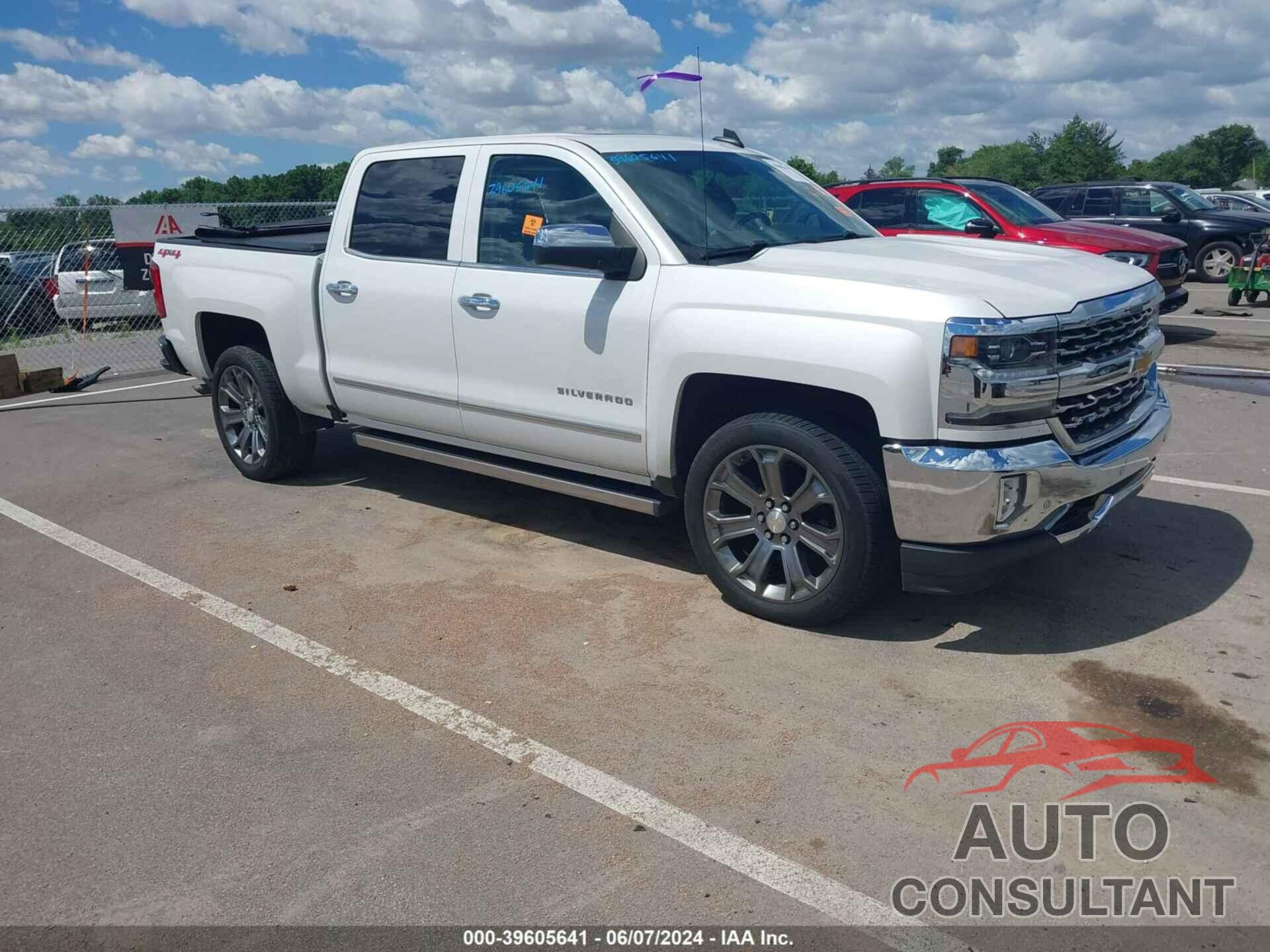 CHEVROLET SILVERADO 1500 2017 - 3GCUKSEC4HG491500