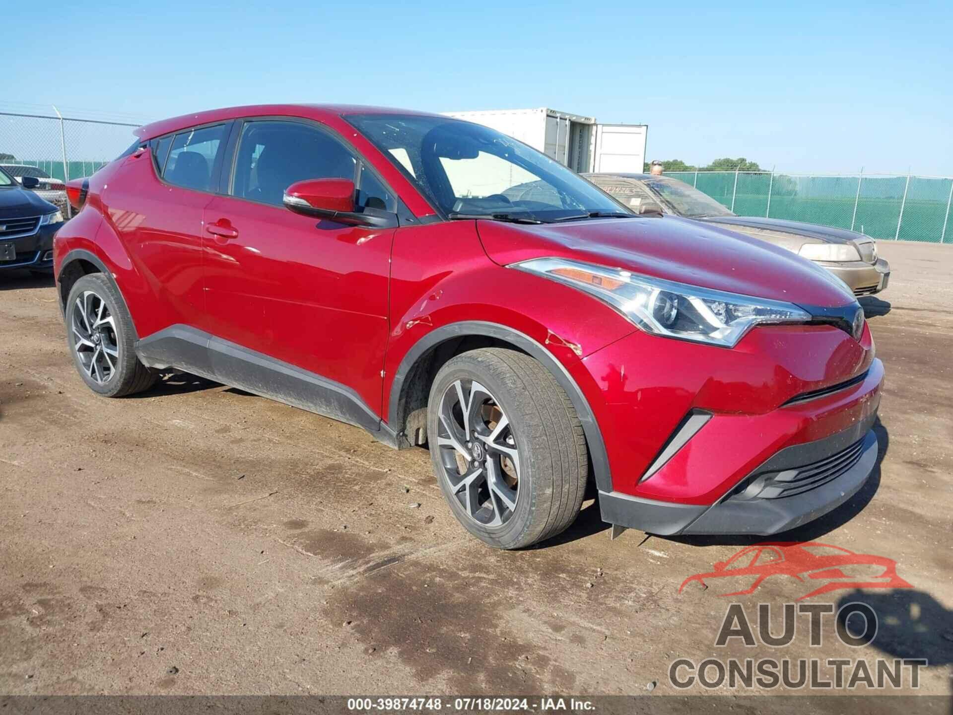 TOYOTA C-HR 2018 - NMTKHMBX0JR054642