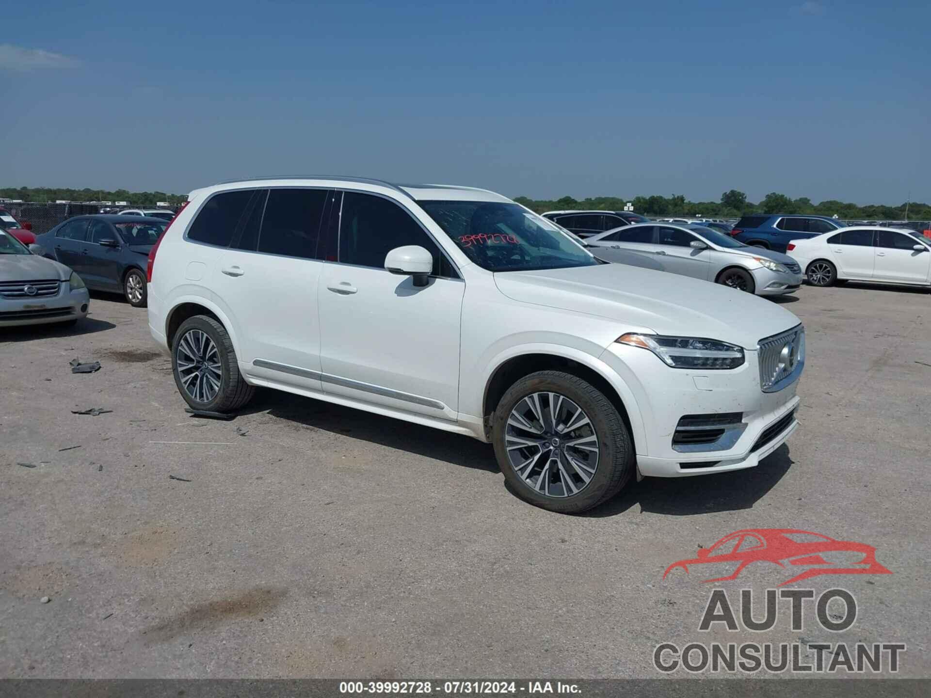 VOLVO XC90 RECHARGE PLUG-IN HYBRID 2022 - YV4BR00Z0N1809459