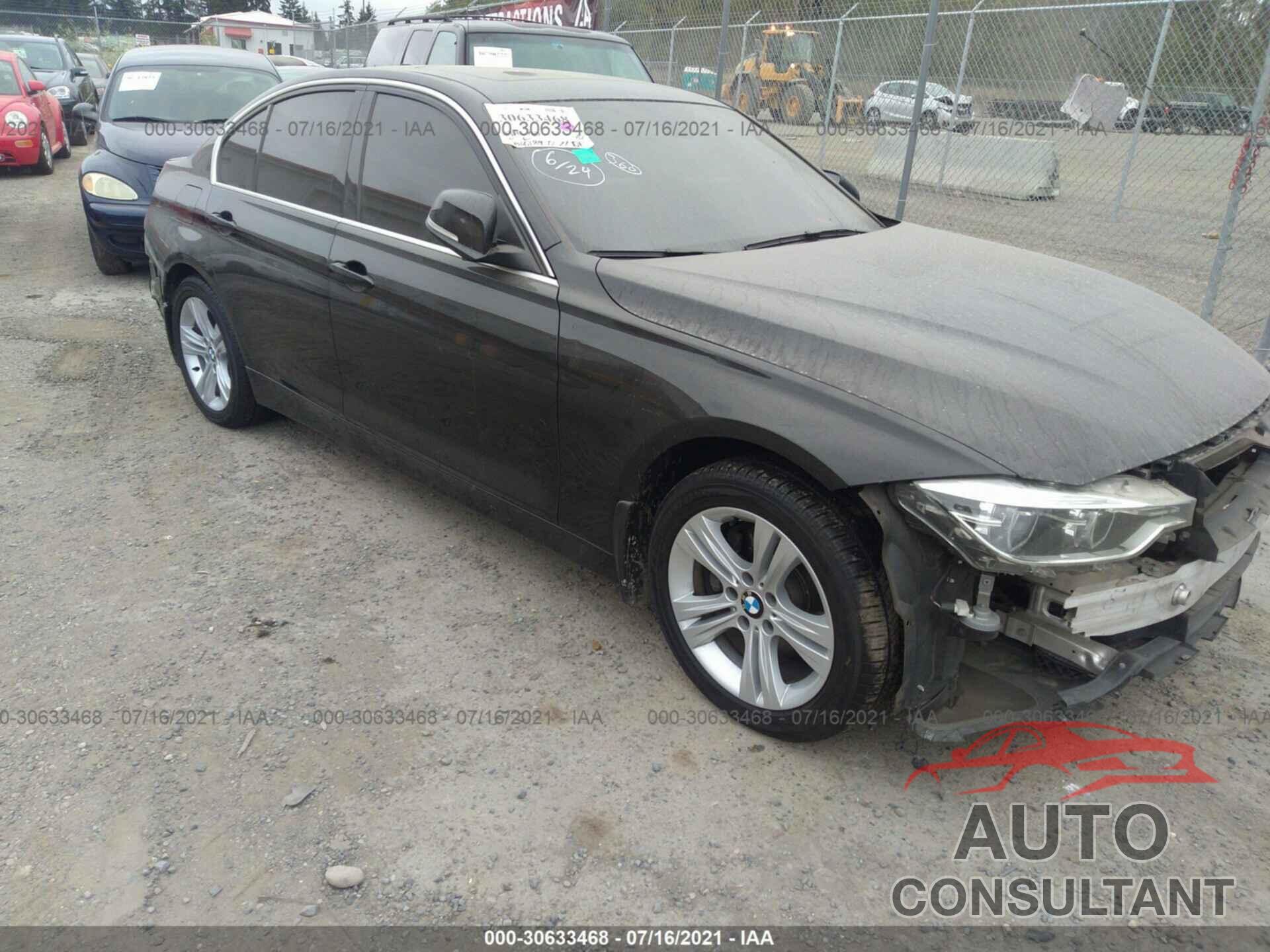 BMW 3 SERIES 2017 - WBA8E5C58HK388777