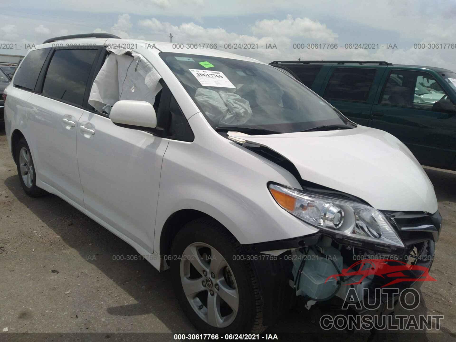 TOYOTA SIENNA 2020 - 5TDKZ3DC7LS081472