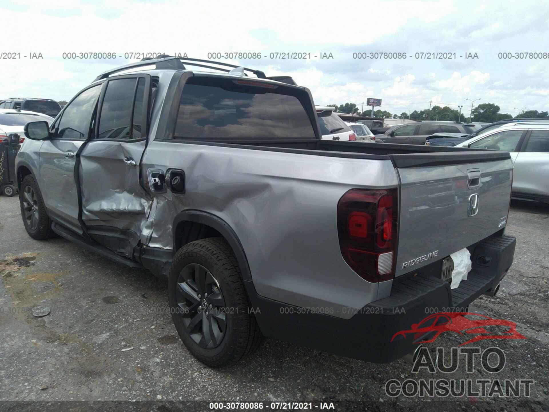 HONDA RIDGELINE 2021 - 5FPYK3F12MB004452