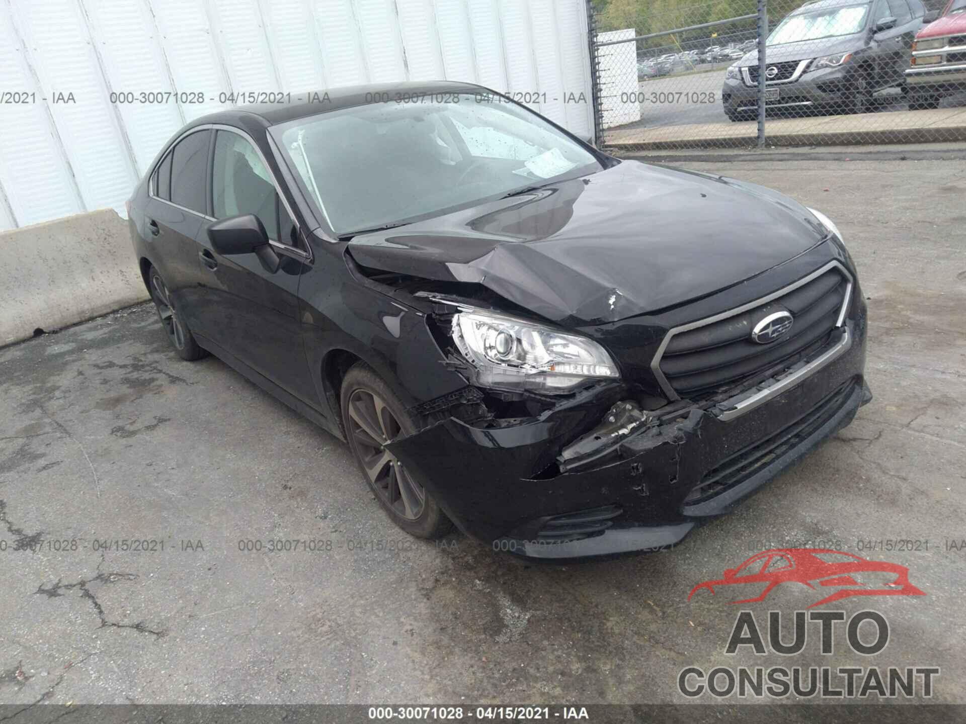SUBARU LEGACY 2017 - 4S3BNAA66H3057722
