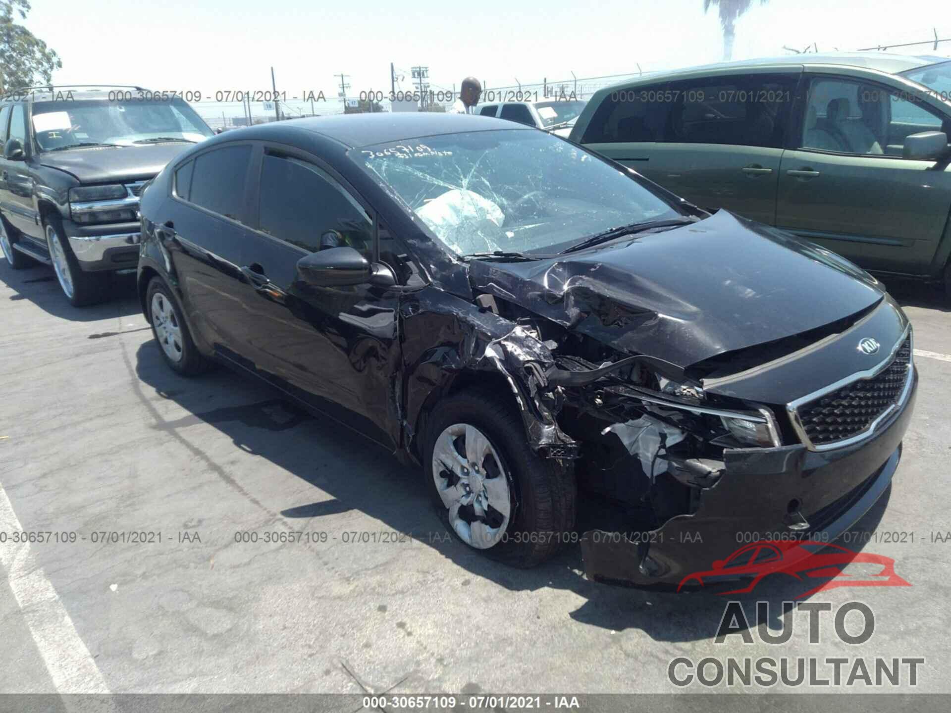 KIA FORTE 2017 - 3KPFK4A72HE051932