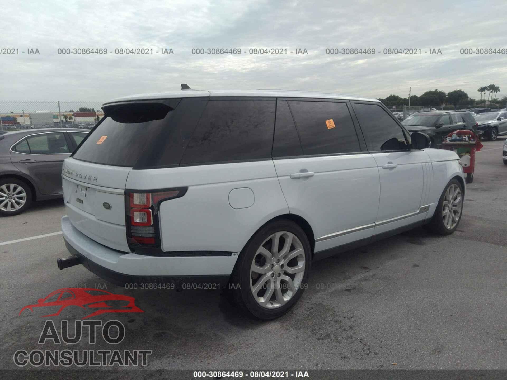 LAND ROVER RANGE ROVER 2017 - SALGW3FE0HA490195