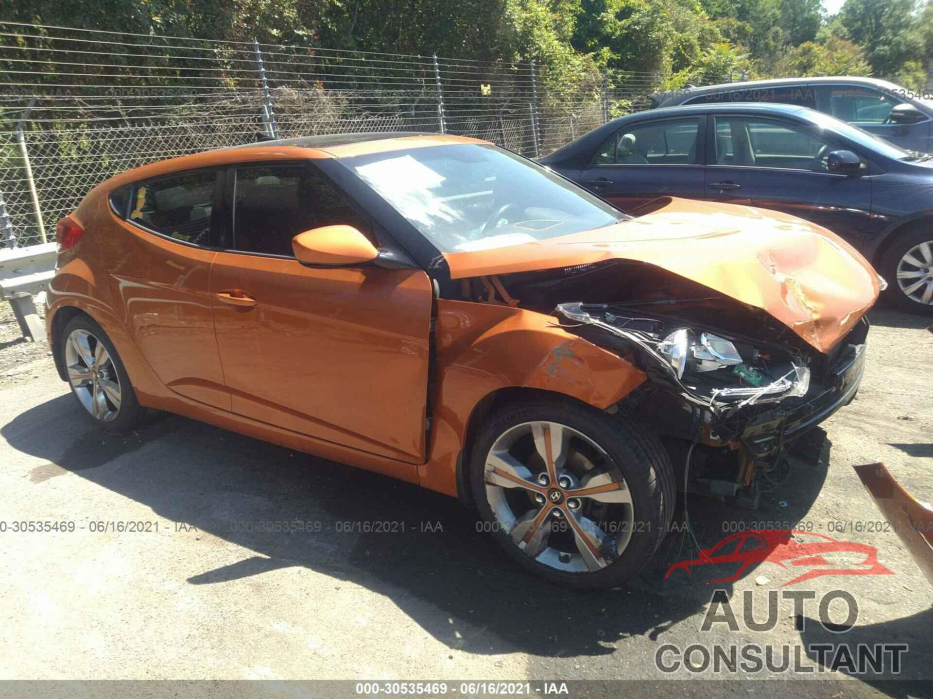 HYUNDAI VELOSTER 2016 - KMHTC6AD1GU275044