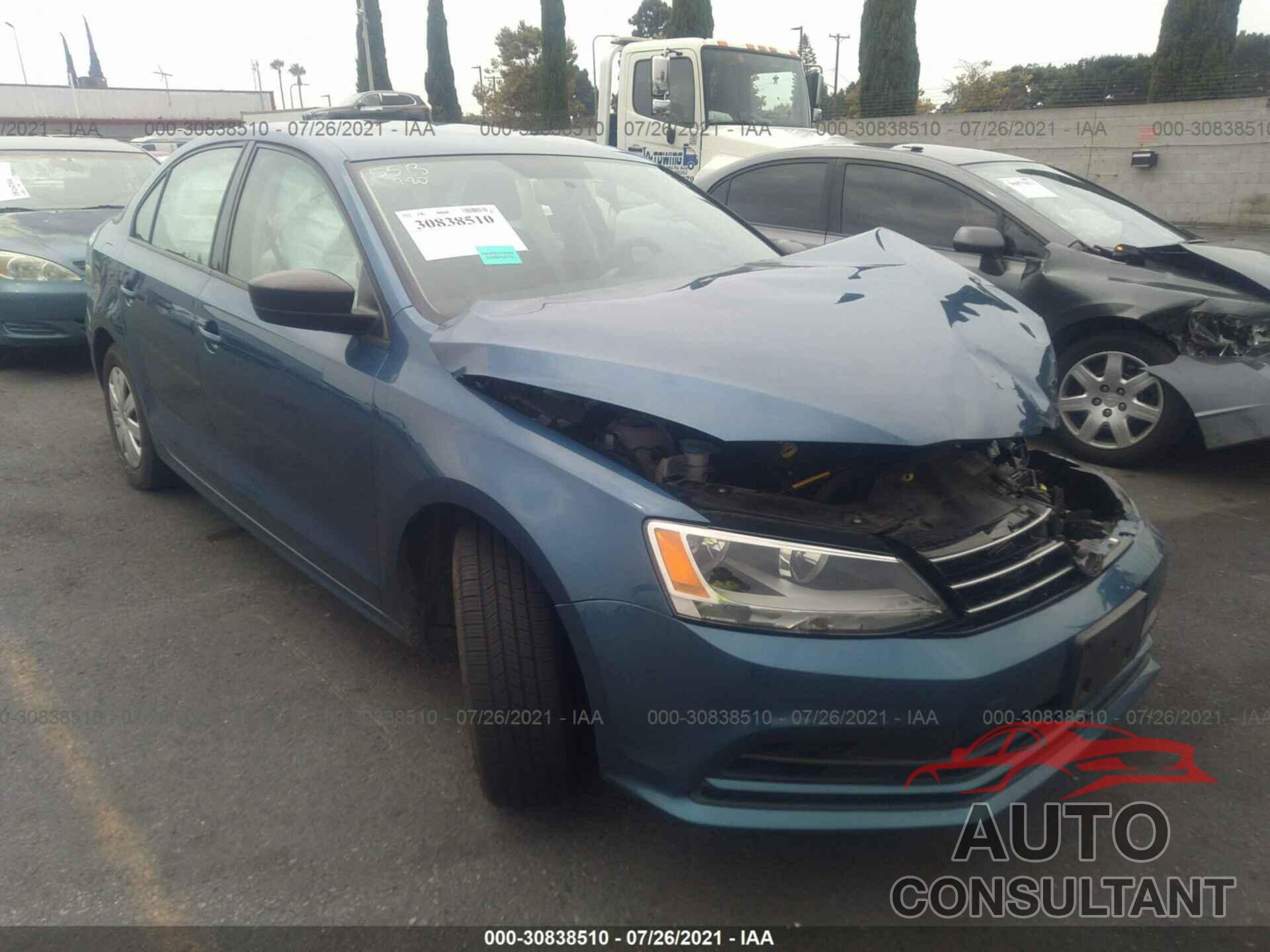 VOLKSWAGEN JETTA SEDAN 2016 - 3VW267AJ6GM363897