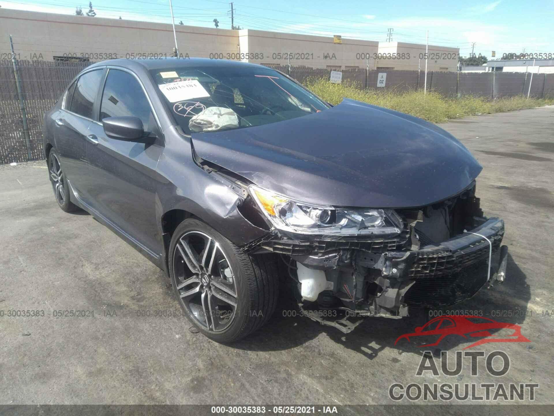 HONDA ACCORD SEDAN 2017 - 1HGCR2F59HA277304