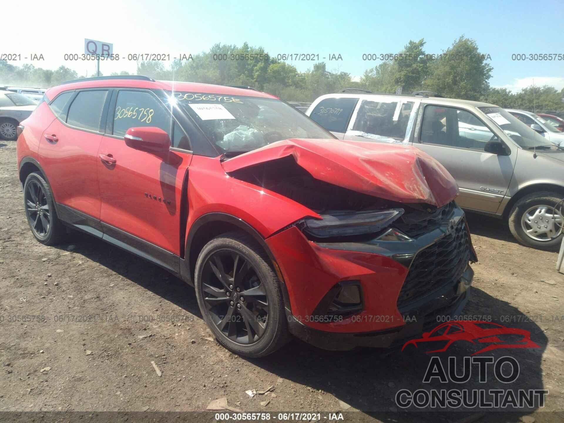 CHEVROLET BLAZER 2019 - 3GNKBJRS9KS665219