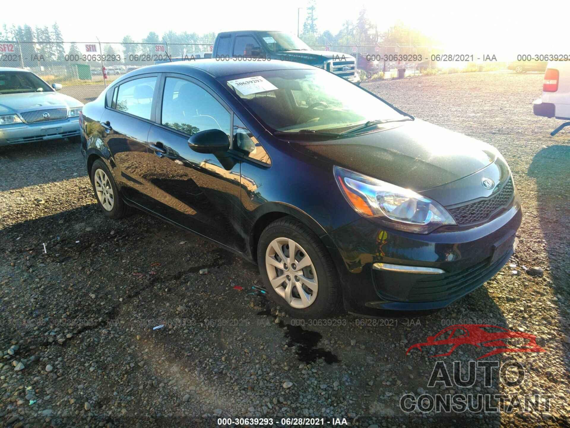 KIA RIO 2017 - KNADM4A38H6039429
