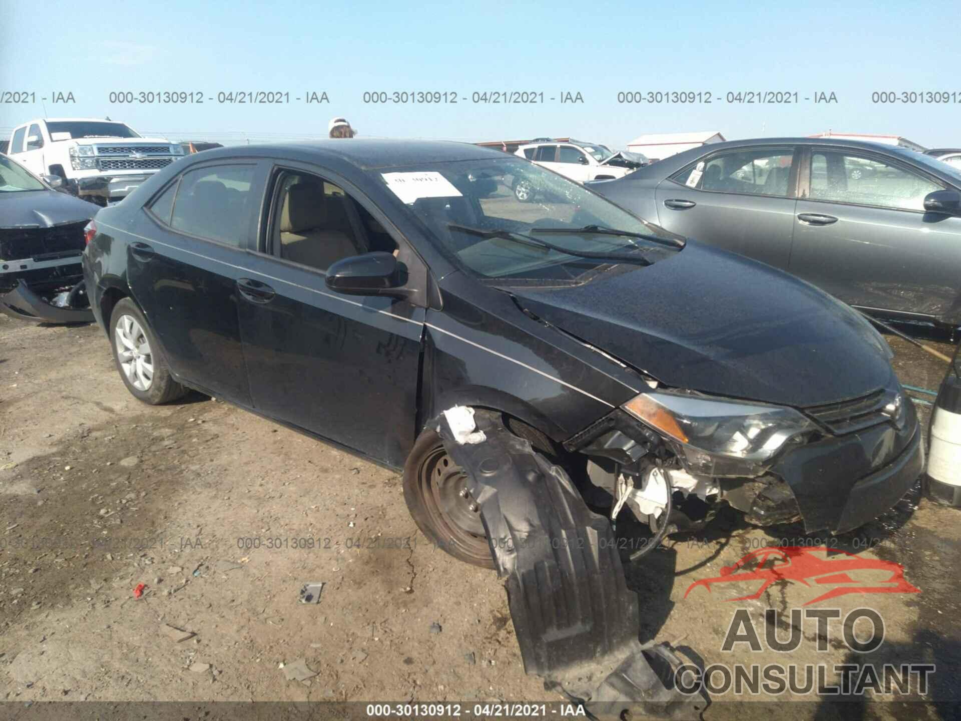 TOYOTA COROLLA 2016 - 2T1BURHE7GC731896