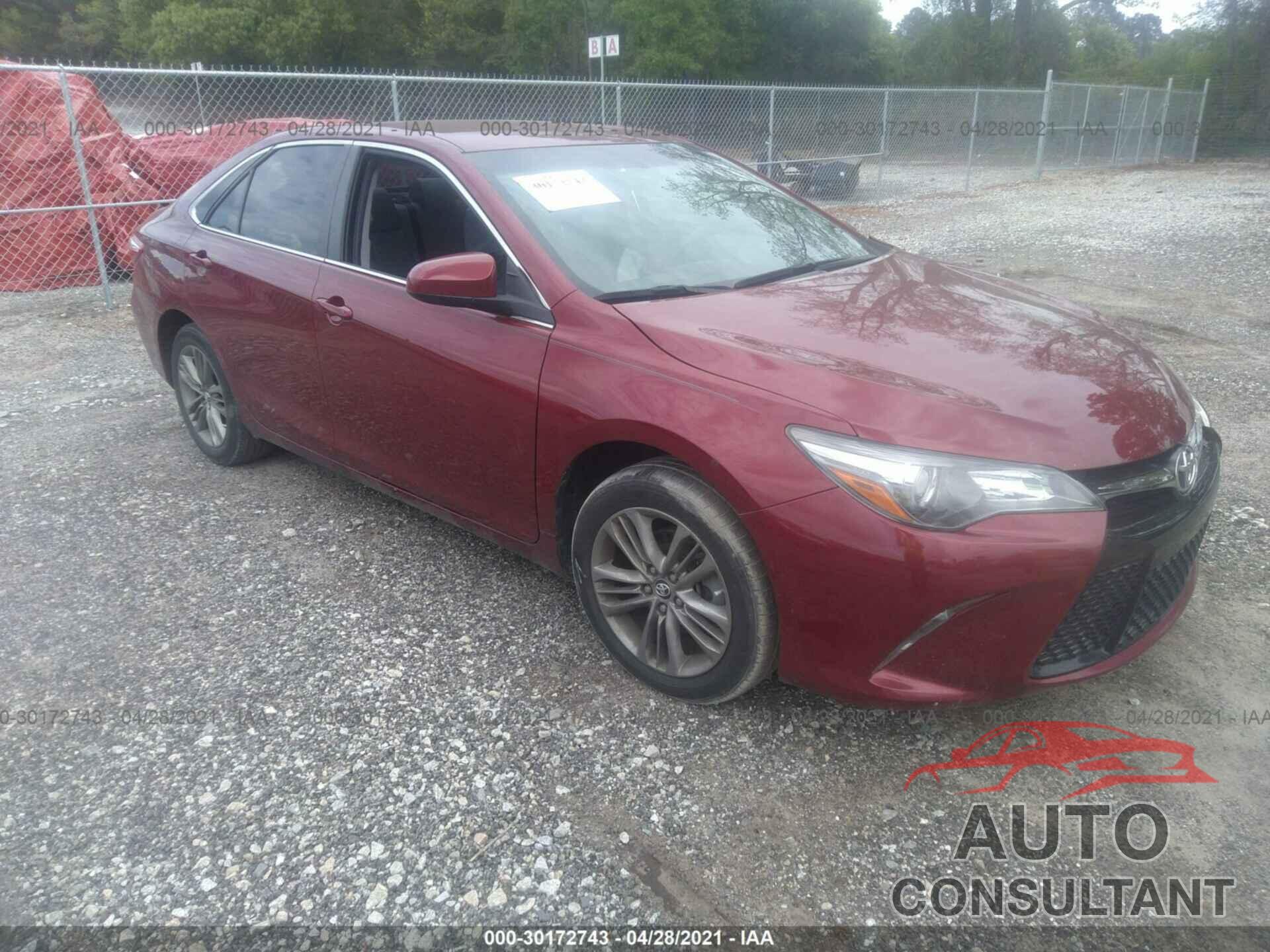 TOYOTA CAMRY 2017 - 4T1BF1FK3HU765743