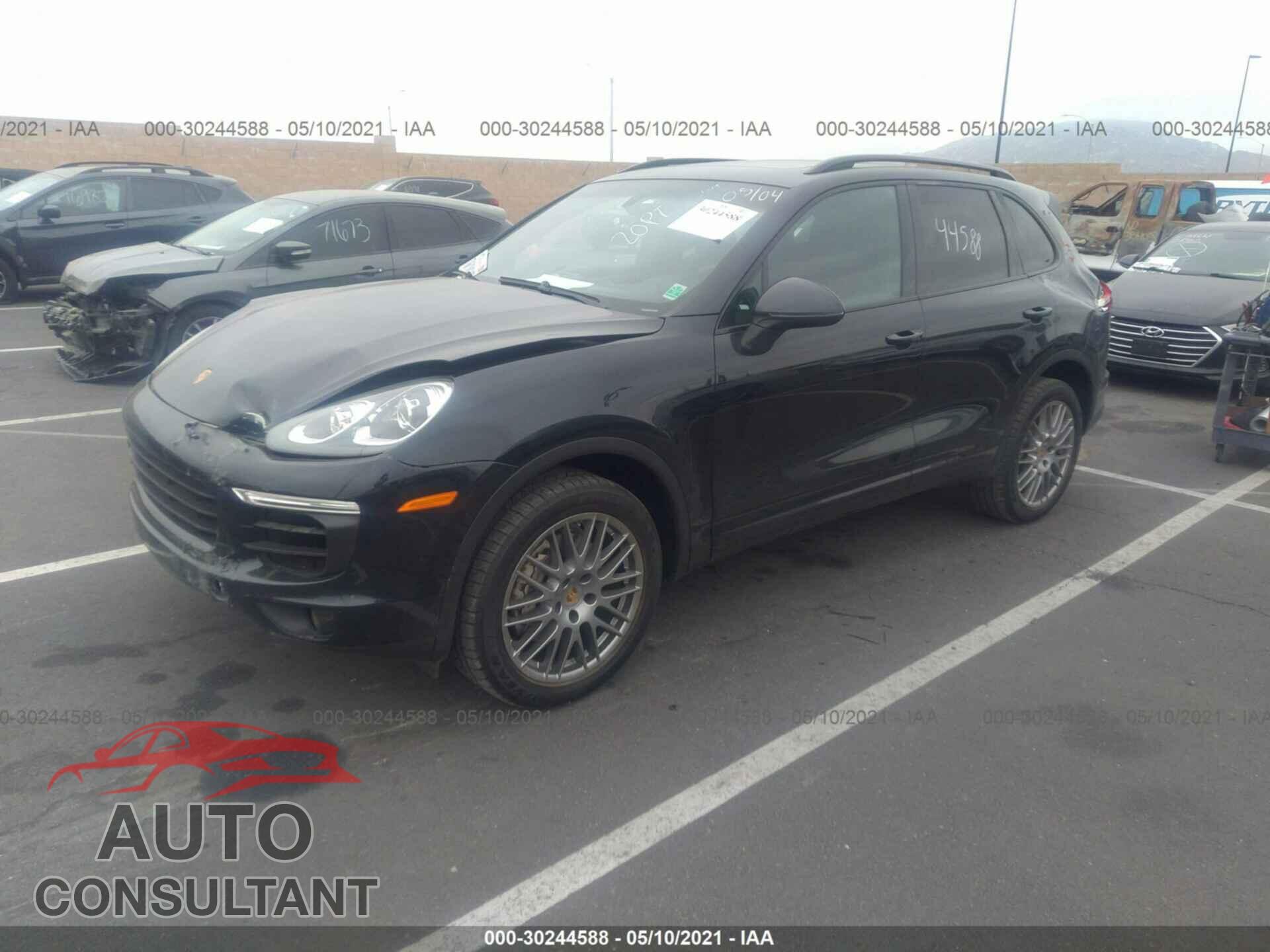PORSCHE CAYENNE 2016 - WP1AB2A27GLA93780