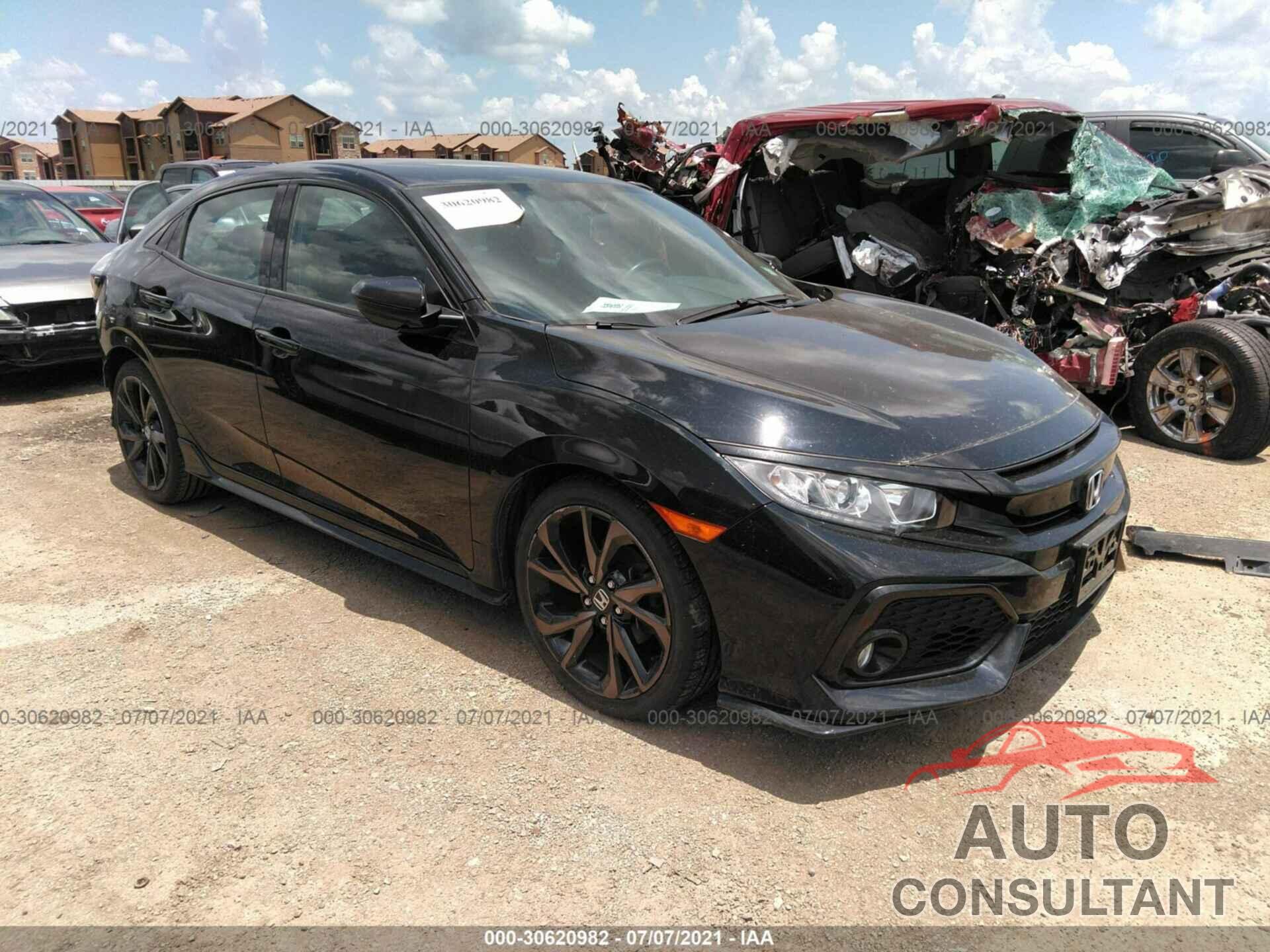 HONDA CIVIC HATCHBACK 2018 - SHHFK7H46JU211046