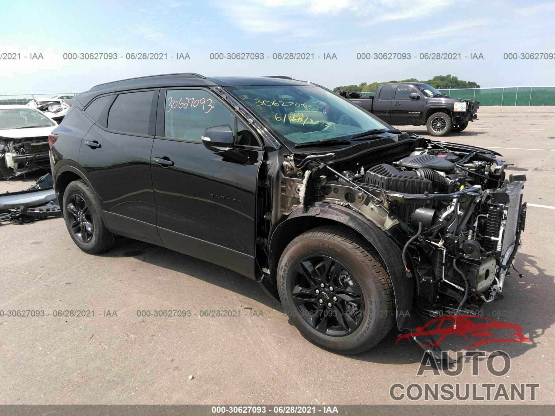 CHEVROLET BLAZER 2021 - 3GNKBJRSXMS550695