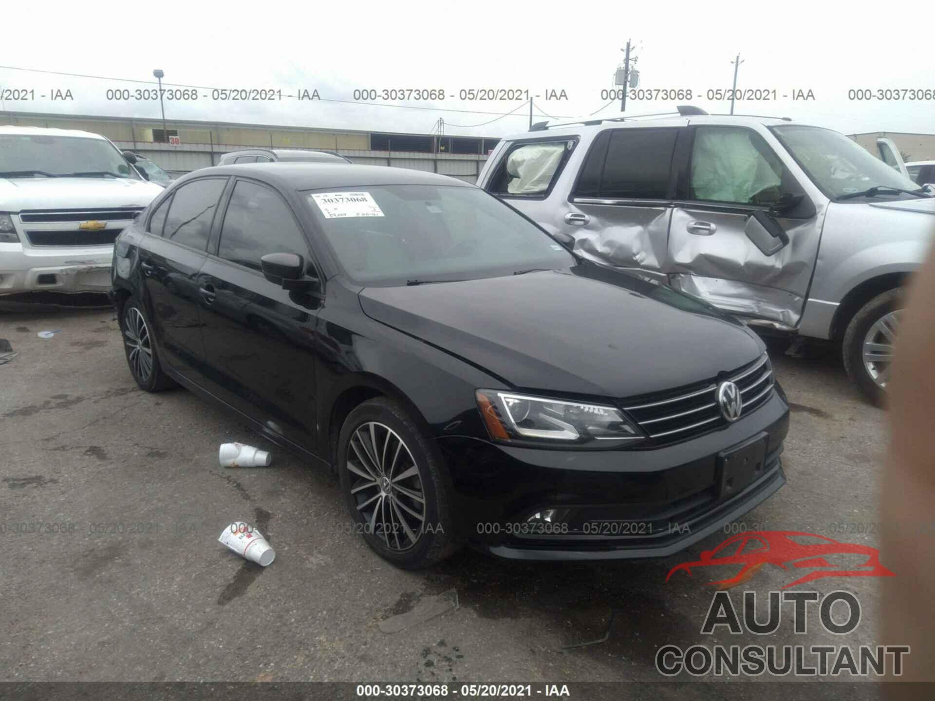 VOLKSWAGEN JETTA SEDAN 2016 - 3VWD17AJ5GM405046