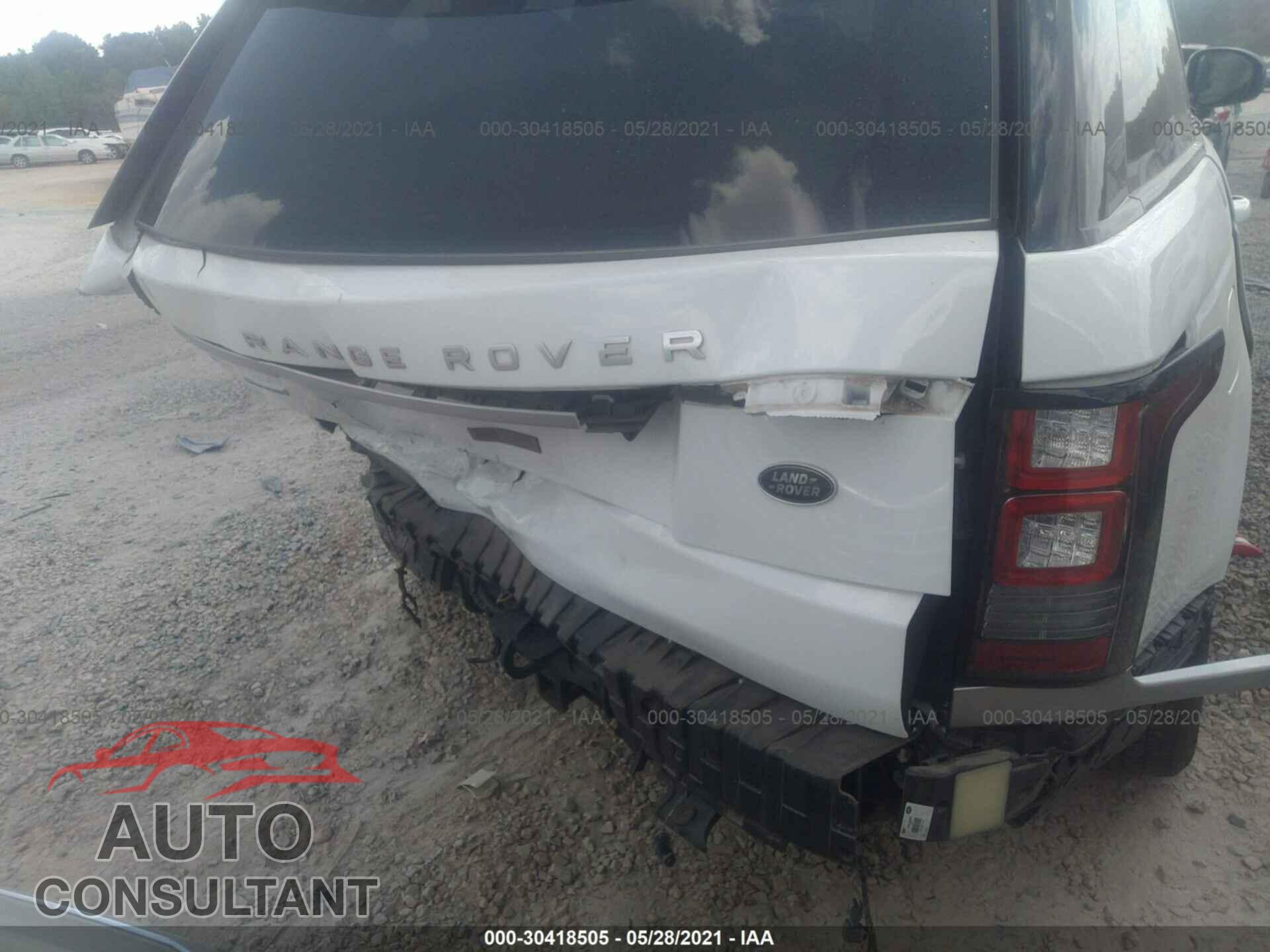 LAND ROVER RANGE ROVER 2016 - SALGS2KF7GA294936