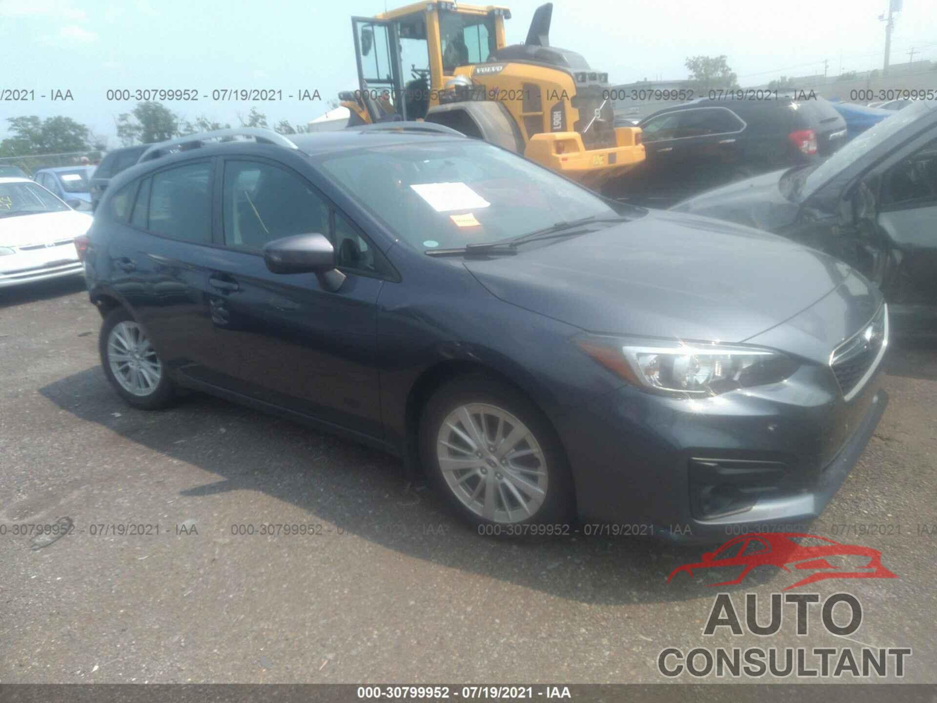 SUBARU IMPREZA 2017 - 4S3GTAB69H3714054