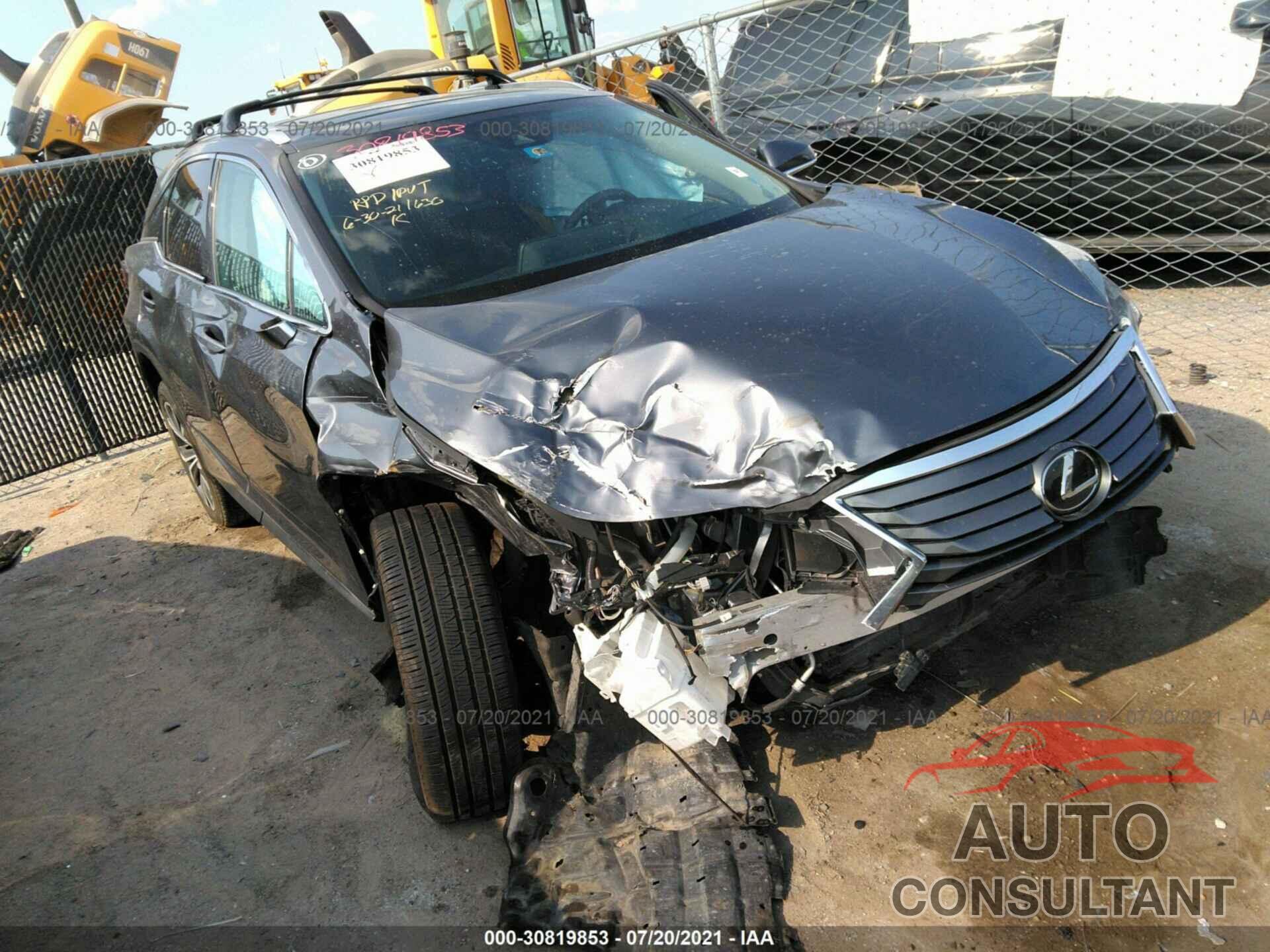 LEXUS RX 350 2016 - 2T2BZMCA4GC032861