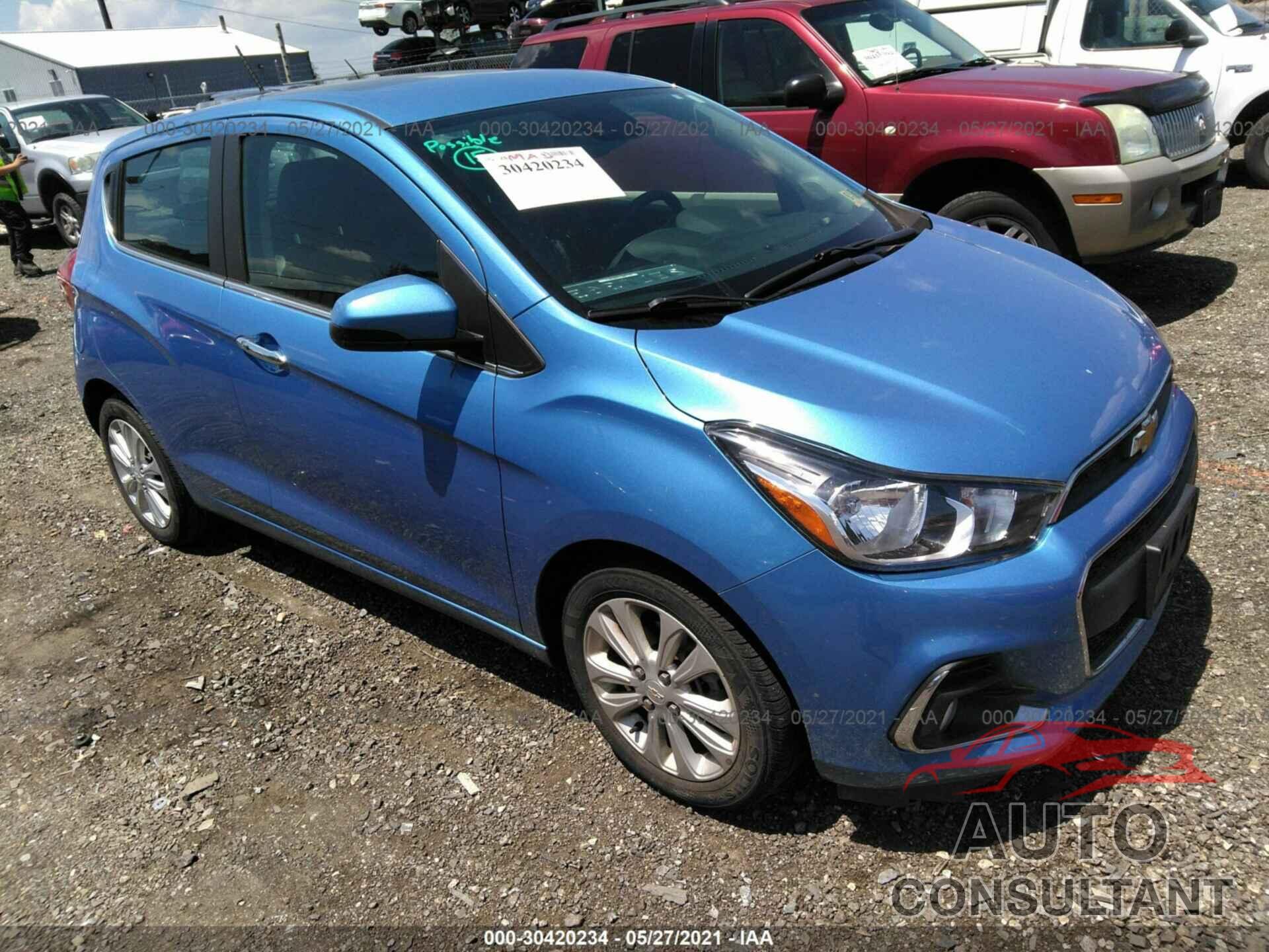 CHEVROLET SPARK 2016 - KL8CF6SA7GC634721