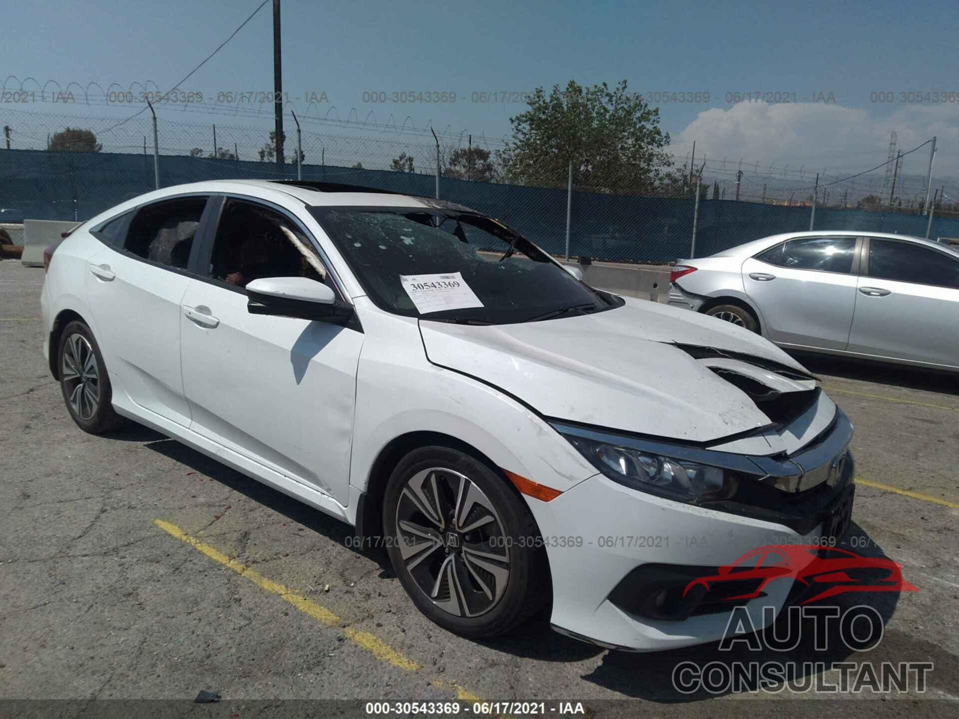 HONDA CIVIC SEDAN 2016 - 2HGFC1F39GH646119